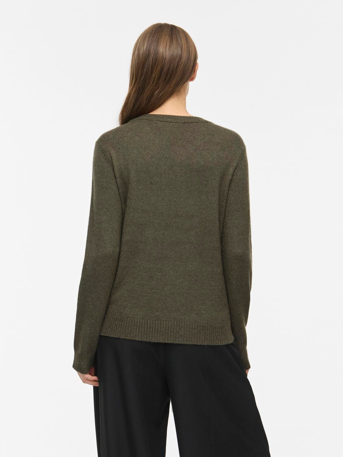 VIRIL Pullover - Forest Night - VERO MODA & VILA Bergvik